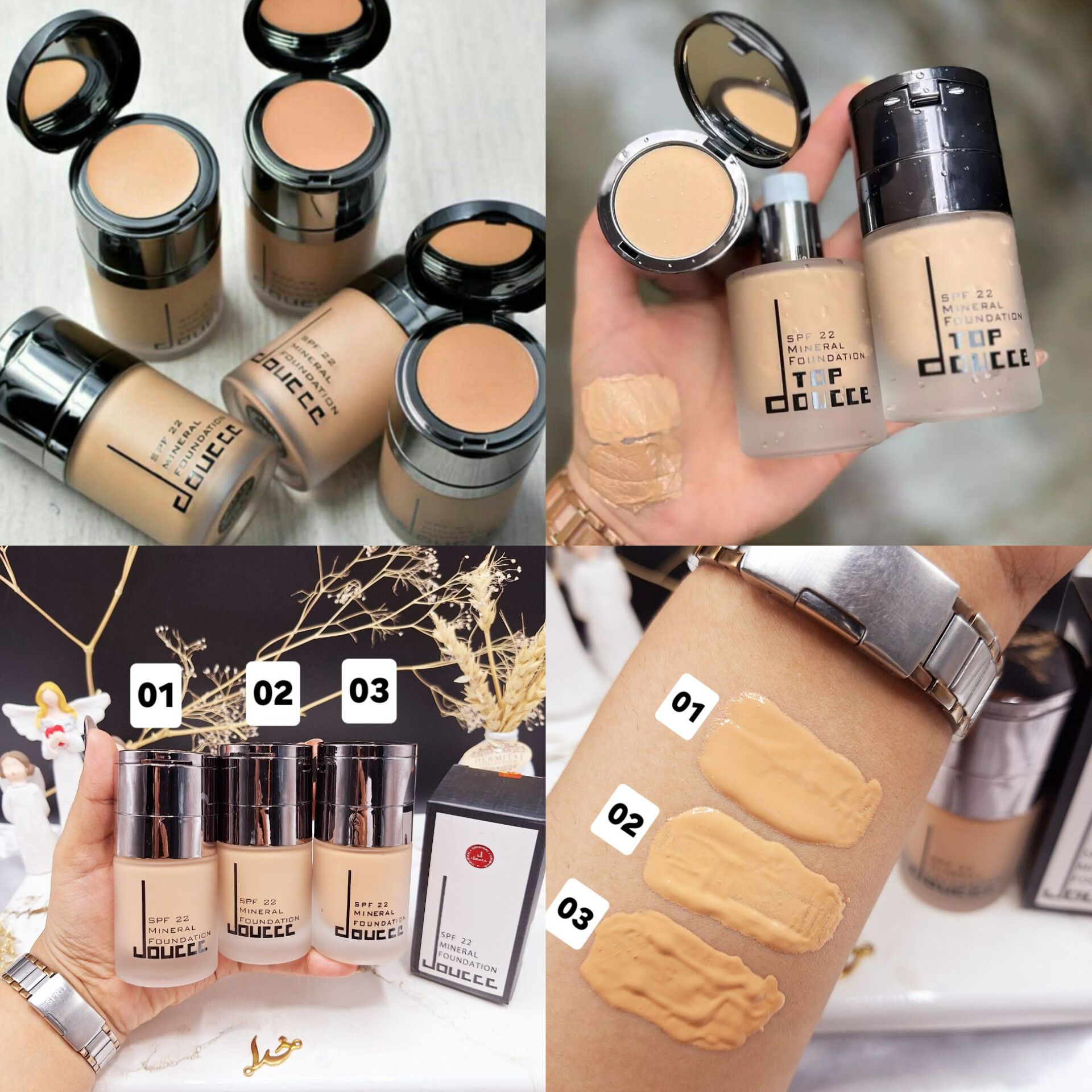 کرمپودر دوسه گرد کانسیلر داراصلی(تکی) اورجینال