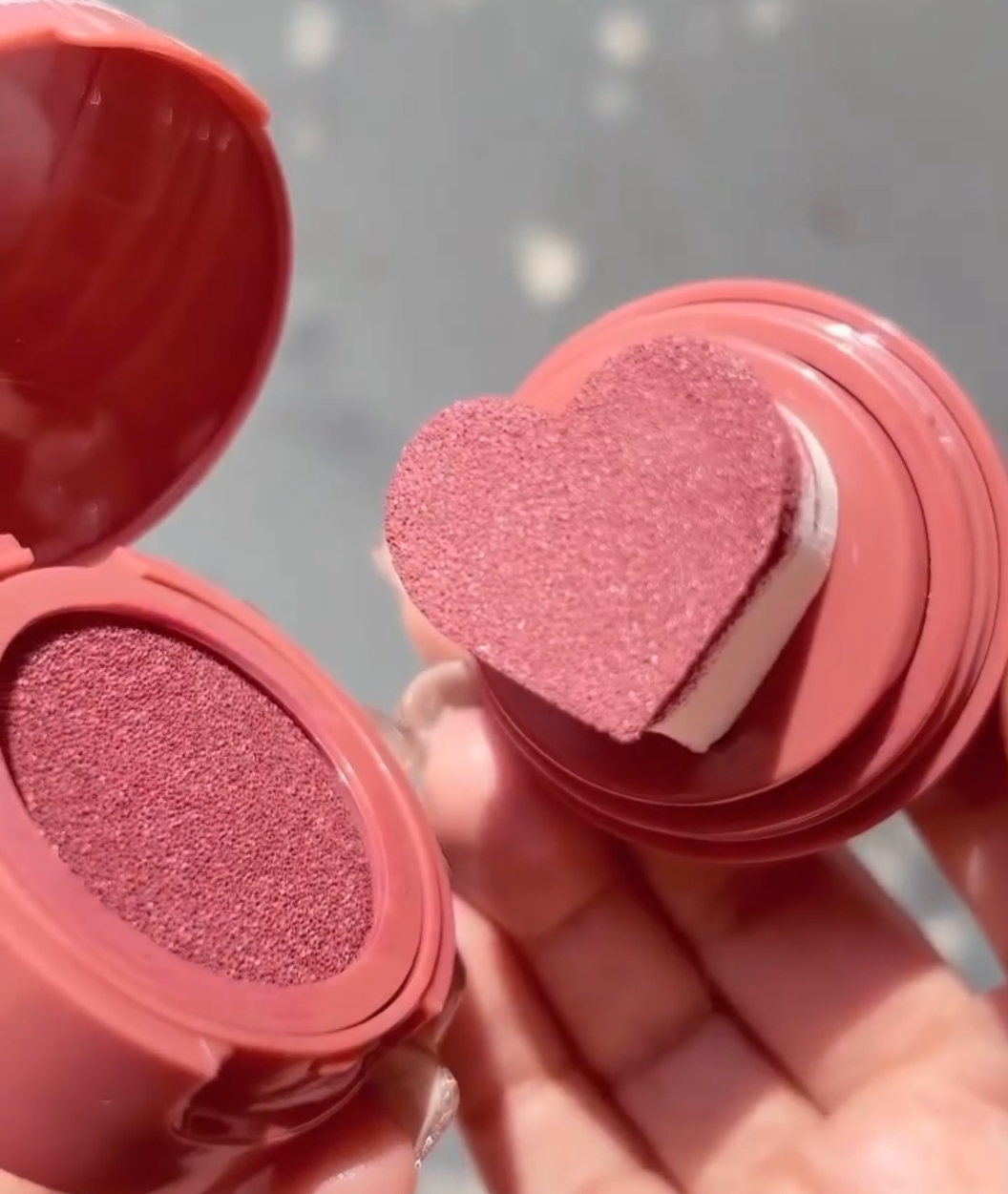 رژگونه پددارقلبی کوشنی(تکی)