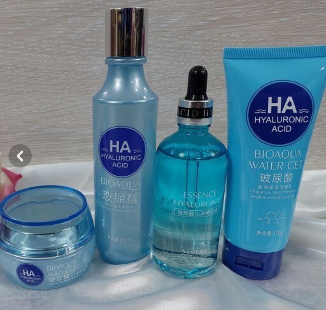 پک روتین پوستی هیالورونیک اسیدHA.بستن منافذ باز.ابرسان.شادابی