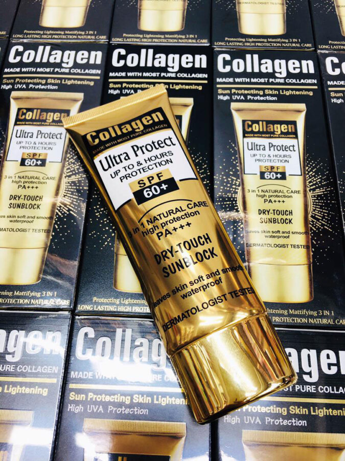 کرم ضدآفتاب کلاژن سازspf 90 حجم 100 میل