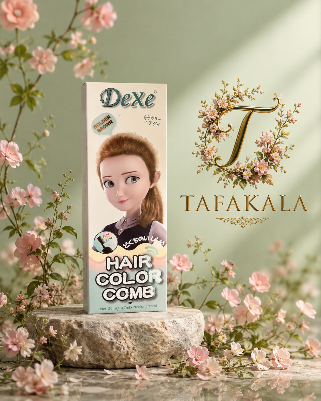 رنگ مو گیاهی دکسی(dexe اوریجینال