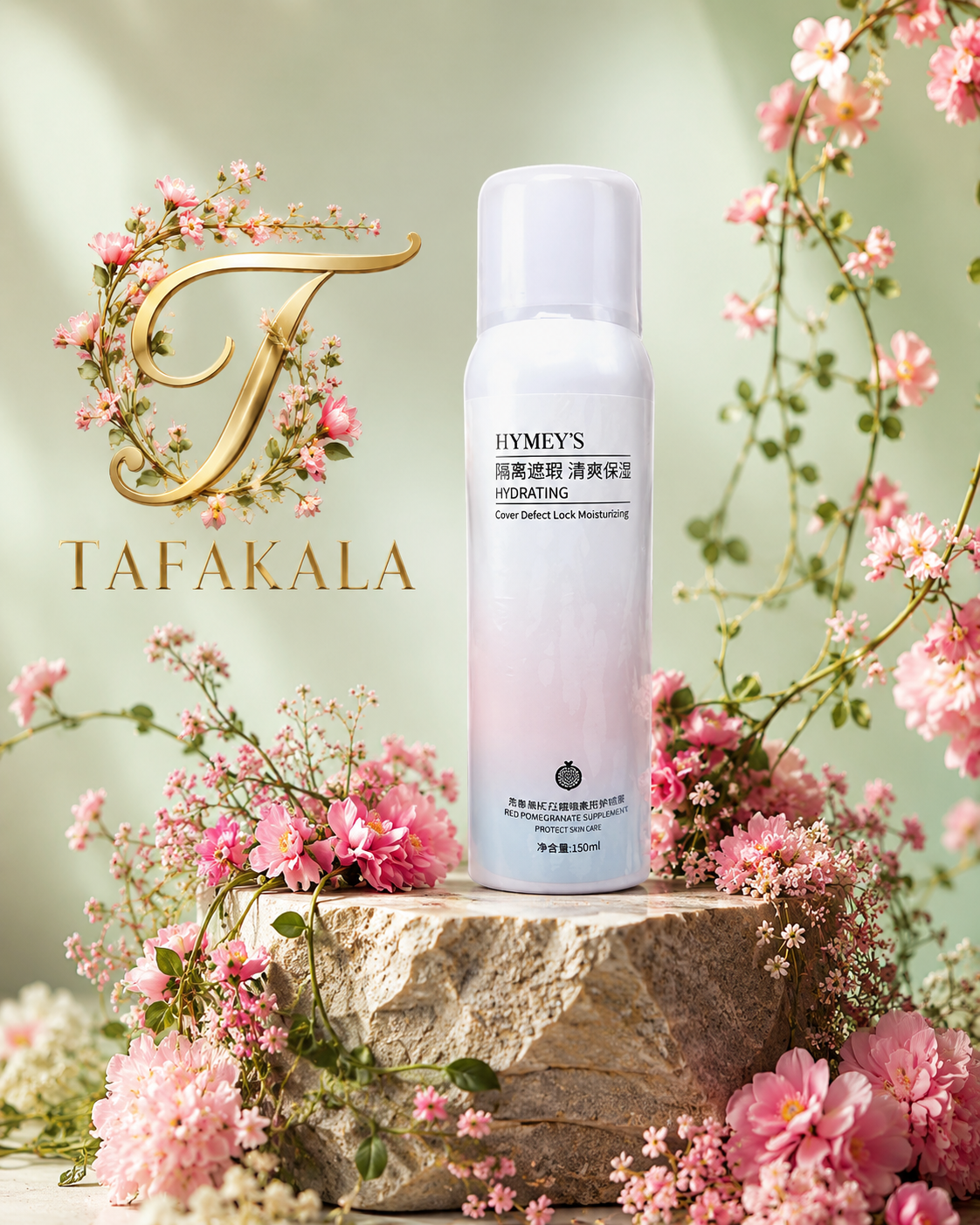 اسپری ضد آفتاب هایمز SPF 30 حجم ۱۵۰ میل با عصاره انار مناسب انواع پوست