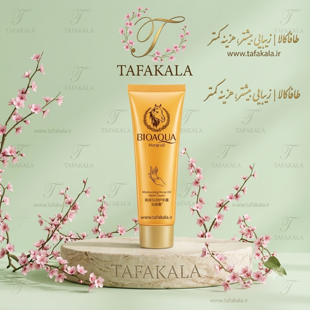 کرم آبرسان دست روغن اسب برند بیوآکوا