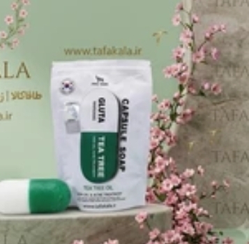 صابون کپسولی گلوتاتیون چای سبز برند فیل اسکین وزن ۱۲۰ گرم